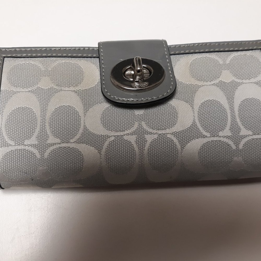 Grey Coach Wallet